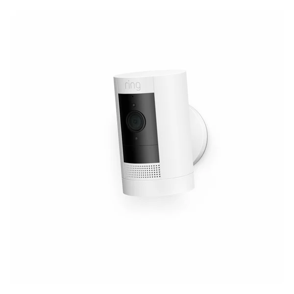 Ring Stick Up Cam Battery in white